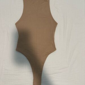 Tan One bodysuit